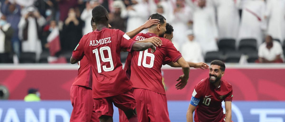 المنتخب القطري يهزم منتخب الإمارات بخماسية ويتأهل لنصف نهائي كأس العرب