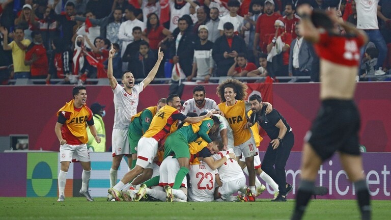 المنتخب التونسي يتأهل إلى نهائي كأس العرب لكرة القدم بعد تغلبه على نظيره المصري بهدف دون مقابل