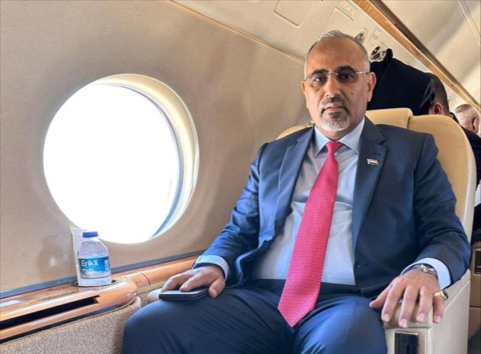 الزبيدي يتوجه إلى أمريكا وملف الجنوب في صدارة أجندته