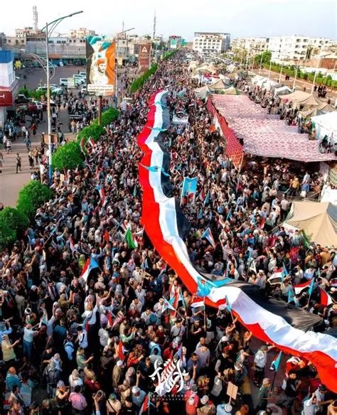 طارق صالح يستفز المعتصمين في العاصمة