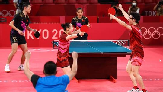 أولمبياد طوكيو اليابان تفاجئ الصين وتحرز ذهبية تاريخية في كرة الطاولة
