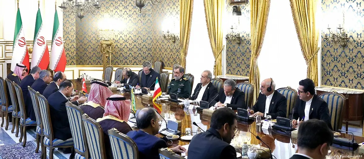 إعلان مخرجات لقاء طهران بشأن تصعيد الحوثيين