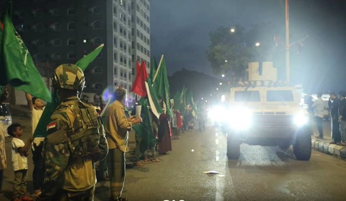 شاهد كيف استقبلت العاصمة وفدا سعوديا إماراتيا