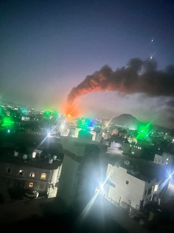 إعلان حوثي بخسائر قصف إسرائيلي صور